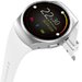 Ceas Smartwatch cu Telefon iUni KW18, Touchscreen 1.3 Inch, Notificari, iOS, Android, White + Card M